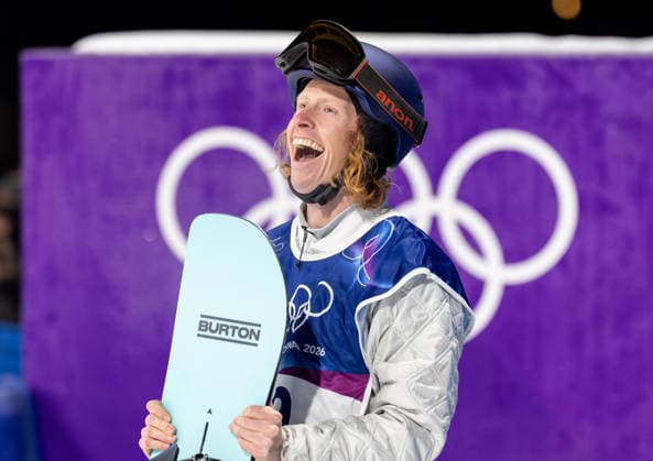 OLYMPICS - Winter Olympic Games, Olympische Spiele, Olympia, OS Milano Cortina 2026 LIVIGNO,ITALY,05.FEB.26 - OLYMPICS, SNOWBOARD - Winter Olympic Games Milano Cortina 2026, Big Air, qualification, men. Image shows Clemens Millauer (AUT).  GEPAxpictures xHaraldxSteiner
