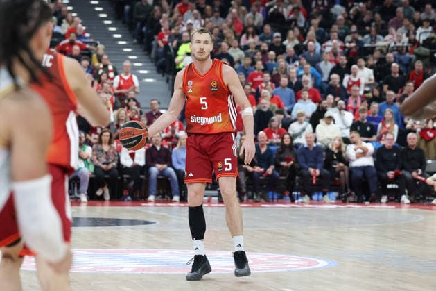 Niels Giffey (FC Bayern Basketball, 05), GER, FC Bayern Basketball vs. AS Monaco, Basketball, Euroleague, 27. Spieltag, Saison 2025 2026, 05.02.2026, GER, FC Bayern Basketball vs. AS Monaco, Basketball, Euroleague, 27. Spieltag, Saison 2025 2026, 05.02.2026 Muenchen Copyright: xEibner-Pressefoto JennixMaulx EP_JML