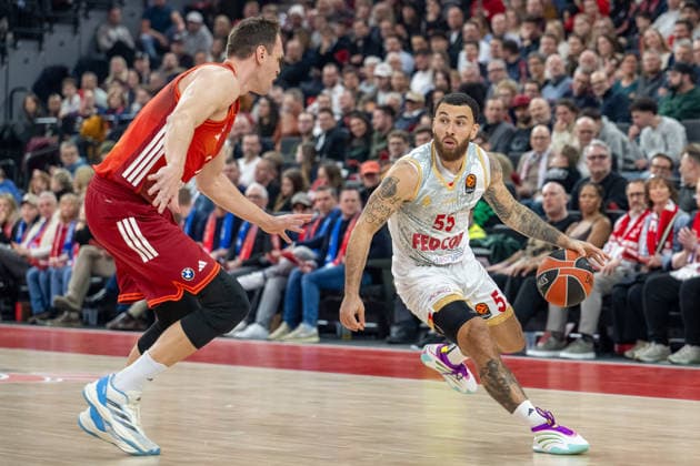 Mike James 55 (AS Monaco Basket), FC Bayern Basketball vs. AS Monaco Basket, EuroLeague 27. Spieltag, 05.02.2026 Muenchen Bayern Deutschland