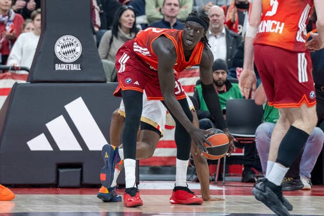 Wenyen Gabriel 32 (FC Bayern Basketball), FC Bayern Basketball vs. AS Monaco Basket, EuroLeague 27. Spieltag, 05.02.2026 Muenchen Bayern Deutschland