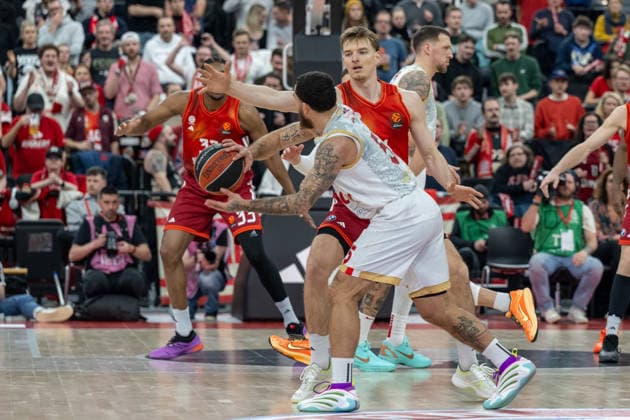 Justus Hollatz 21 (FC Bayern Basketball), FC Bayern Basketball vs. AS Monaco Basket, EuroLeague 27. Spieltag, 05.02.2026 Muenchen Bayern Deutschland