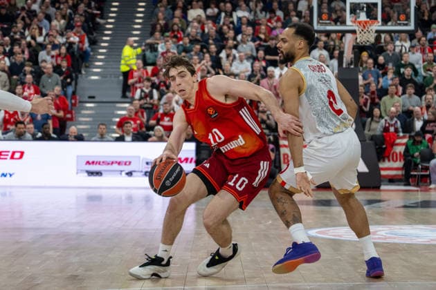 Justin Jessup 10 (FC Bayern Basketball), Elie Okobo 0 (AS Monaco Basket), FC Bayern Basketball vs. AS Monaco Basket, EuroLeague 27. Spieltag, 05.02.2026 Muenchen Bayern Deutschland