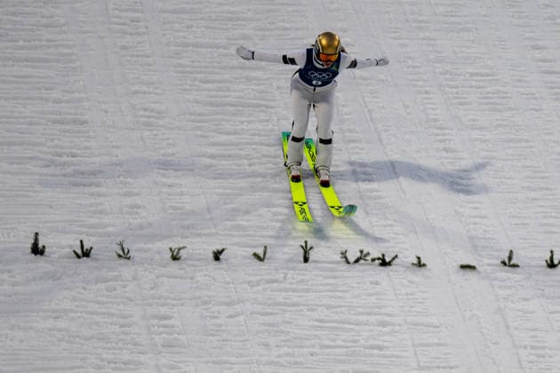 OLYMPICS - Winter Olympic Games, Olympische Spiele, Olympia, OS Milano Cortina 2026 VAL DI FIEMME,ITALY,05.FEB.26 - OLYMPICS, Ski jumping, Skispringen, Ski, nordisch - Winter Olympic Games Milano Cortina 2026, preview, normal hill, training, women. Image shows Lisa Hirner (AUT).  GEPAxpictures xOliverxLerch