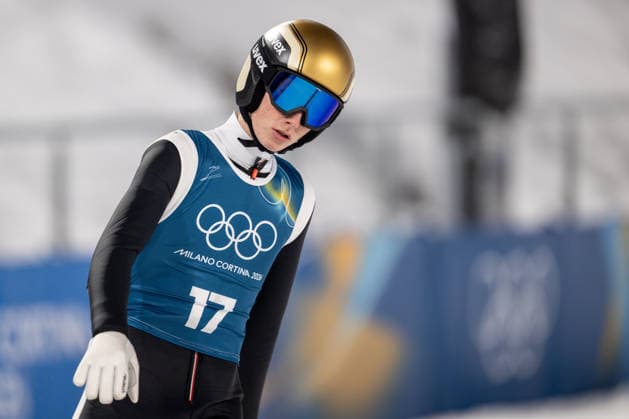OLYMPICS - Winter Olympic Games, Olympische Spiele, Olympia, OS Milano Cortina 2026 VAL DI FIEMME,ITALY,05.FEB.26 - OLYMPICS, Ski jumping, Skispringen, Ski, nordisch - Winter Olympic Games Milano Cortina 2026, preview, normal hill, training, men. Image shows Felix Trunz (SUI).  GEPAxpictures xOliverxLerch