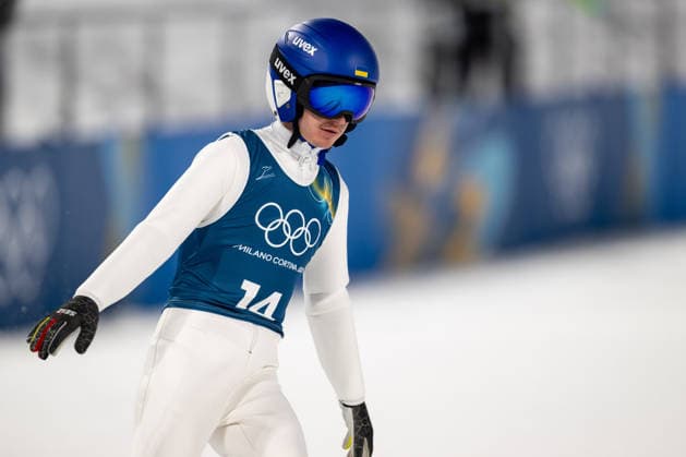OLYMPICS - Winter Olympic Games, Olympische Spiele, Olympia, OS Milano Cortina 2026 VAL DI FIEMME,ITALY,05.FEB.26 - OLYMPICS, Ski jumping, Skispringen, Ski, nordisch - Winter Olympic Games Milano Cortina 2026, preview, normal hill, training, men. Image shows Yevhen Marusiak (UKR).  GEPAxpictures xOliverxLerch