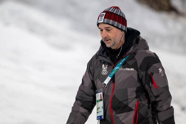 OLYMPICS - Winter Olympic Games, Olympische Spiele, Olympia, OS Milano Cortina 2026 VAL DI FIEMME,ITALY,05.FEB.26 - OLYMPICS, Ski jumping, Skispringen, Ski, nordisch - Winter Olympic Games Milano Cortina 2026, preview, normal hill, training, men. Image shows media coordinator Daniel fettner (OeSV).  GEPAxpictures xOliverxLerch