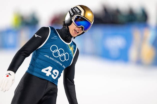 OLYMPICS - Winter Olympic Games, Olympische Spiele, Olympia, OS Milano Cortina 2026 VAL DI FIEMME,ITALY,05.FEB.26 - OLYMPICS, Ski jumping, Skispringen, Ski, nordisch - Winter Olympic Games Milano Cortina 2026, preview, normal hill, training, men. Image shows Ryoyu Kobayashi (JPN).  GEPAxpictures xOliverxLerch