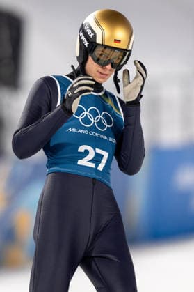 OLYMPICS - Winter Olympic Games, Olympische Spiele, Olympia, OS Milano Cortina 2026 VAL DI FIEMME,ITALY,05.FEB.26 - OLYMPICS, Ski jumping, Skispringen, Ski, nordisch - Winter Olympic Games Milano Cortina 2026, preview, normal hill, training, men. Image shows Andreas Wellinger (GER).  GEPAxpictures xOliverxLerch