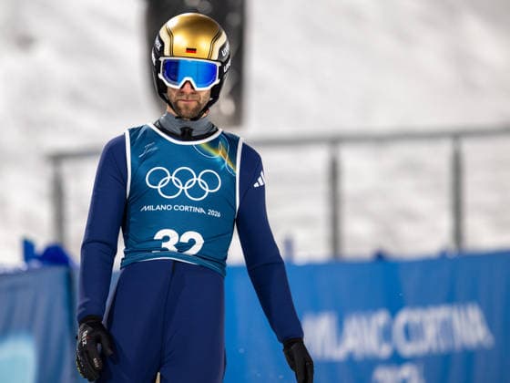 OLYMPICS - Winter Olympic Games, Olympische Spiele, Olympia, OS Milano Cortina 2026 VAL DI FIEMME,ITALY,05.FEB.26 - OLYMPICS, Ski jumping, Skispringen, Ski, nordisch - Winter Olympic Games Milano Cortina 2026, preview, normal hill, training, men. Image shows Pius Paschke (GER).  GEPAxpictures xOliverxLerch
