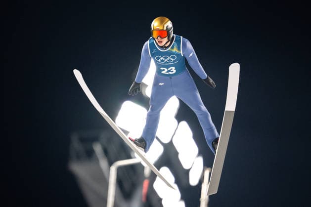 OLYMPICS - Winter Olympic Games, Olympische Spiele, Olympia, OS Milano Cortina 2026 VAL DI FIEMME,ITALY,05.FEB.26 - OLYMPICS, Ski jumping, Skispringen, Ski, nordisch - Winter Olympic Games Milano Cortina 2026, preview, normal hill, training, men. Image shows Pawel Wasek (POL).  GEPAxpictures xOliverxLerch
