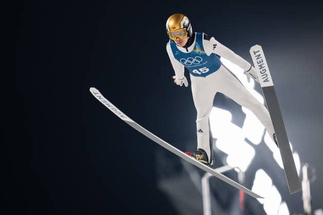 OLYMPICS - Winter Olympic Games, Olympische Spiele, Olympia, OS Milano Cortina 2026 VAL DI FIEMME,ITALY,05.FEB.26 - OLYMPICS, Ski jumping, Skispringen, Ski, nordisch - Winter Olympic Games Milano Cortina 2026, preview, normal hill, training, men. Image shows Philipp Raimund (GER).  GEPAxpictures xOliverxLerch