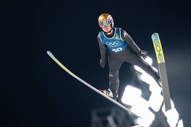 OLYMPICS - Winter Olympic Games, Olympische Spiele, Olympia, OS Milano Cortina 2026 VAL DI FIEMME,ITALY,05.FEB.26 - OLYMPICS, Ski jumping, Skispringen, Ski, nordisch - Winter Olympic Games Milano Cortina 2026, preview, normal hill, training, men. Image shows Kristoffer Eriksen Sundal (NOR).  GEPAxpictures xOliverxLerch