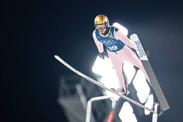 OLYMPICS - Winter Olympic Games, Olympische Spiele, Olympia, OS Milano Cortina 2026 VAL DI FIEMME,ITALY,05.FEB.26 - OLYMPICS, Ski jumping, Skispringen, Ski, nordisch - Winter Olympic Games Milano Cortina 2026, preview, normal hill, training, men. Image shows Vladimir Zografski (BUL).  GEPAxpictures xOliverxLerch