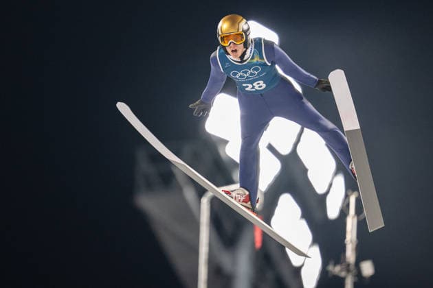 OLYMPICS - Winter Olympic Games, Olympische Spiele, Olympia, OS Milano Cortina 2026 VAL DI FIEMME,ITALY,05.FEB.26 - OLYMPICS, Ski jumping, Skispringen, Ski, nordisch - Winter Olympic Games Milano Cortina 2026, preview, normal hill, training, men. Image shows Niko Kytosaho (FIN).  GEPAxpictures xOliverxLerch