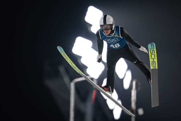 OLYMPICS - Winter Olympic Games, Olympische Spiele, Olympia, OS Milano Cortina 2026 VAL DI FIEMME,ITALY,05.FEB.26 - OLYMPICS, Ski jumping, Skispringen, Ski, nordisch - Winter Olympic Games Milano Cortina 2026, preview, normal hill, training, men. Image shows Ren Nikaido (JPN).  GEPAxpictures xOliverxLerch