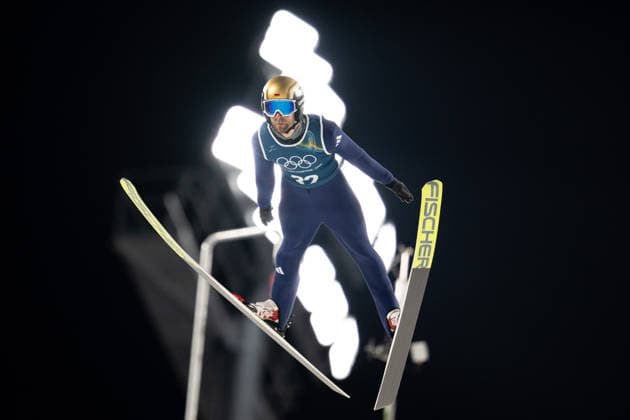 OLYMPICS - Winter Olympic Games, Olympische Spiele, Olympia, OS Milano Cortina 2026 VAL DI FIEMME,ITALY,05.FEB.26 - OLYMPICS, Ski jumping, Skispringen, Ski, nordisch - Winter Olympic Games Milano Cortina 2026, preview, normal hill, training, men. Image shows Pius Paschke (GER).  GEPAxpictures xOliverxLerch