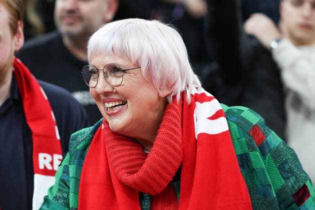 Politkerin Claudia Roth, GER, FC Bayern Basketball vs. AS Monaco, Basketball, Euroleague, 27. Spieltag, Saison 2025 2026, 05.02.2026, GER, FC Bayern Basketball vs. AS Monaco, Basketball, Euroleague, 27. Spieltag, Saison 2025 2026, 05.02.2026 Muenchen Copyright: xEibner-Pressefoto JennixMaulx EP_JML