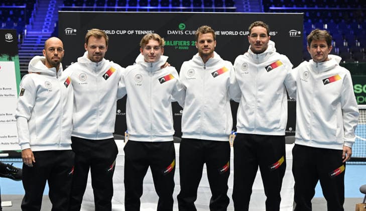 2026 Davis Cup Qualifiers , Düsseldorf Germany Germany vs. Peru Official Draw German Team: Tim Puetz , Kevin Krawietz , Justin Engel , Yannick Hanfmann , Jan -Lennard Struff , Team Captain : Michael Kohlmann