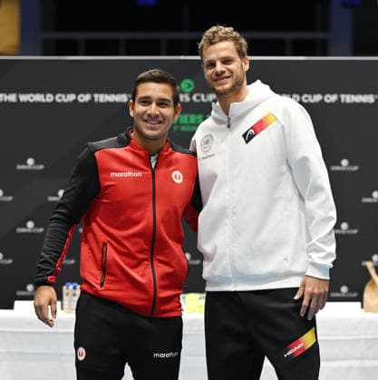 2026 Davis Cup Qualifiers , Düsseldorf Germany Germany vs. Peru Official Draw 1.Match Day1 Yannick Hanfmann (GER) vs. Gonzalo Bueno (PER)