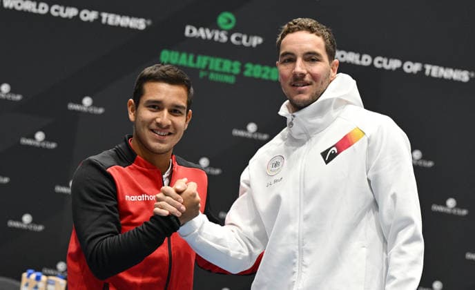 2026 Davis Cup Qualifiers , Düsseldorf Germany Germany vs. Peru Official Draw 4.Match Day2 Jan-Lennard Struff (GER) vs. Gonzalo Bueno (PER)