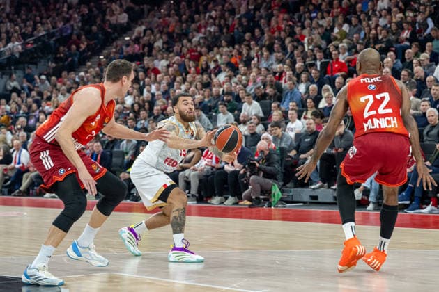Mike James 55 (AS Monaco Basket), FC Bayern Basketball vs. AS Monaco Basket, EuroLeague 27. Spieltag, 05.02.2026 Muenchen Bayern Deutschland