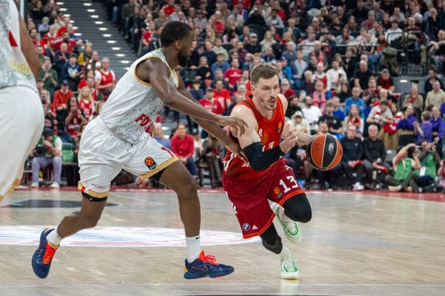 Andreas Obst 13 (FC Bayern Basketball), FC Bayern Basketball vs. AS Monaco Basket, EuroLeague 27. Spieltag, 05.02.2026 Muenchen Bayern Deutschland