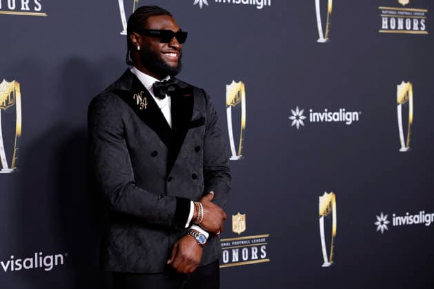 RECORD DATE NOT STATED William Anderson Jr. arrives on the red carpet at the 2026 NFL, American Football Herren, USA Honors presented by Invisalign in the days leading up to Super Bowl LX in San Francisco on Thursday, February 5, 2026. The New England Patriots will play the Seattle Seahawks in Super Bowl LX at Levi s Stadium in Santa Clara on Sunday, February 8, 2026.  SBP20260205337 JOHNxANGELILLO