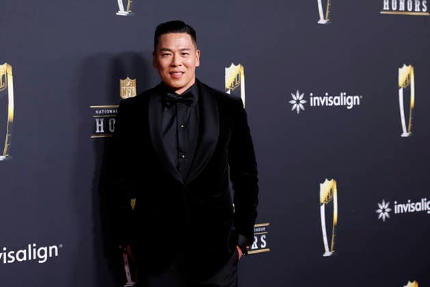RECORD DATE NOT STATED Rich Ting arrives on the red carpet at the 2026 NFL, American Football Herren, USA Honors presented by Invisalign in the days leading up to Super Bowl LX in San Francisco on Thursday, February 5, 2026. The New England Patriots will play the Seattle Seahawks in Super Bowl LX at Levi s Stadium in Santa Clara on Sunday, February 8, 2026.  SBP20260205362 JOHNxANGELILLO