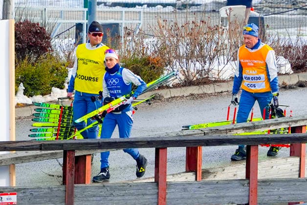 BEER Val di Fiemme, Italy 20260206. Kristin Austgulen Fosnaes on her way to training before the Winter Olympics in Milano Cortina 2026.Photo: Lise Aserud NTB Val di Fiemme Italy EDITORIAL USE ONLY. RESTRICTED USE FOR BETTING COMPANIES Ref:_SPOfSH2hsn-pYM.jpg *** BEER Val di Fiemme, Italy 20260206 Kristin Austgulen Fosnaes on her way to training before the Winter Olympics in Milano Cortina 2026 Photo Lise Aserud NTB Val di Fiemme Italy EDITORIAL USE ONLY RESTRICTED USE FOR BETTING COMPANIES  Copyright: xLisexAserudxx xNTBx