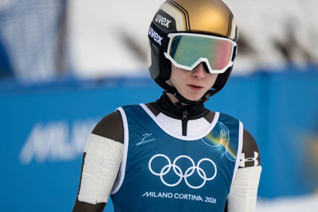 OLYMPICS - Winter Olympic Games, Olympische Spiele, Olympia, OS Milano Cortina 2026 VAL DI FIEMME,ITALY,06.FEB.26 - OLYMPICS, Ski jumping, Skispringen, Ski, nordisch - Winter Olympic Games Milano Cortina 2026, preview, normal hill, training, women. Image shows Nika Prevc (SLO).  GEPAxpictures xOliverxLerch