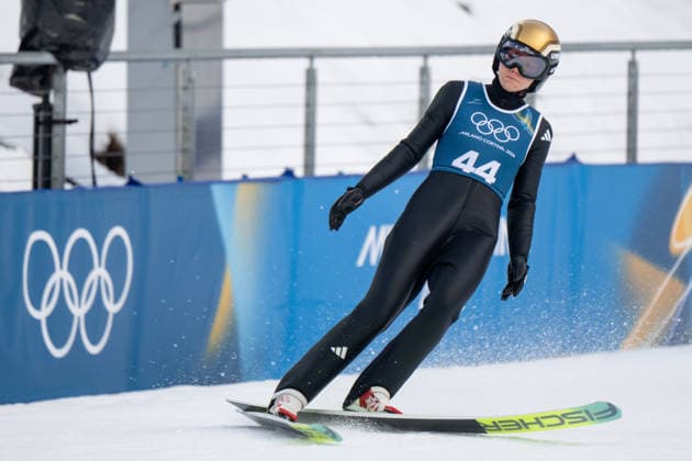 OLYMPICS - Winter Olympic Games, Olympische Spiele, Olympia, OS Milano Cortina 2026 VAL DI FIEMME,ITALY,06.FEB.26 - OLYMPICS, Ski jumping, Skispringen, Ski, nordisch - Winter Olympic Games Milano Cortina 2026, preview, normal hill, training, women. Image shows Agnes Reisch (GER).  GEPAxpictures xOliverxLerch
