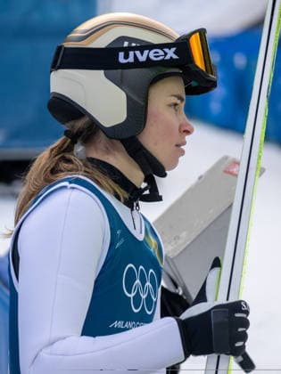 OLYMPICS - Winter Olympic Games, Olympische Spiele, Olympia, OS Milano Cortina 2026 VAL DI FIEMME,ITALY,06.FEB.26 - OLYMPICS, Ski jumping, Skispringen, Ski, nordisch - Winter Olympic Games Milano Cortina 2026, preview, normal hill, training, women. Image shows Nika Vodan (SLO).  GEPAxpictures xOliverxLerch