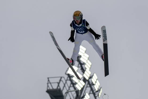 OLYMPICS - Winter Olympic Games, Olympische Spiele, Olympia, OS Milano Cortina 2026 VAL DI FIEMME,ITALY,06.FEB.26 - OLYMPICS, Ski jumping, Skispringen, Ski, nordisch - Winter Olympic Games Milano Cortina 2026, preview, normal hill, training, women. Image shows Nika Prevc (SLO).  GEPAxpictures xOliverxLerch