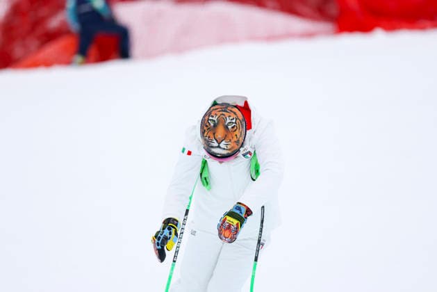 OLYMPICS - Winter Olympic Games, Olympische Spiele, Olympia, OS Milano Cortina 2026 CORTINA D AMPEZZO,ITALY,06.FEB.26 - OLYMPICS, ALPINE SKIING - Winter Olympic Games Milano Cortina 2026, preview, downhill training, women. Image shows Federica Brignone (ITA).  GEPAxpictures xMaticxKlansek
