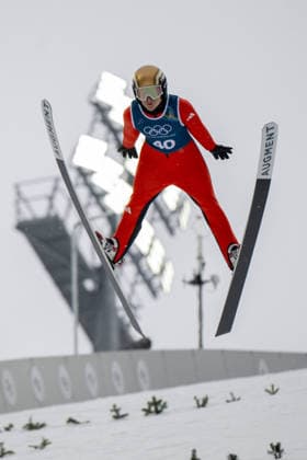 OLYMPICS - Winter Olympic Games, Olympische Spiele, Olympia, OS Milano Cortina 2026 VAL DI FIEMME,ITALY,06.FEB.26 - OLYMPICS, Ski jumping, Skispringen, Ski, nordisch - Winter Olympic Games Milano Cortina 2026, preview, normal hill, training, women. Image shows Heidi Dyhre Traaserud (NOR).  GEPAxpictures xOliverxLerch