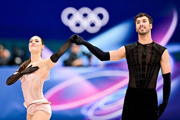 Laurance FOURNIER BEAUDRY & Guillaume CIZERON (FRA), during Team Event - Ice Dance Rhythm Dance, at the Olympic Winter games, Winterspiele,Spiele, Summer games Milano Cortina 2026, at Milano Ice Skating Arena, on February 6, 2026 in Milan, Italy. Noxthirdxpartyxsales  aflo_318667327