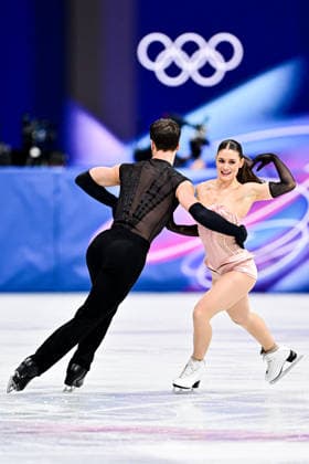 Laurance FOURNIER BEAUDRY & Guillaume CIZERON (FRA), during Team Event - Ice Dance Rhythm Dance, at the Olympic Winter games, Winterspiele,Spiele, Summer games Milano Cortina 2026, at Milano Ice Skating Arena, on February 6, 2026 in Milan, Italy. Noxthirdxpartyxsales  aflo_318669292