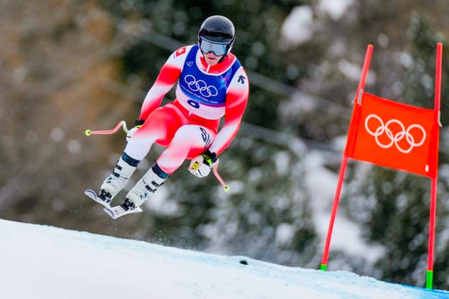 Winter Olympics in Milan Cortina 2026 Bormio, Italy 20260206. Franjo von Allmen from Switzerland during downhill alpine training in Bormio during the Winter Olympics in Milano Cortina 2026. Photo: Cornelius Poppe NTB Bormio Italy EDITORIAL USE ONLY. RESTRICTED USE FOR BETTING COMPANIES Ref:_SPOGb-Ep7dLdVM.jpg *** Winter Olympics in Milan Cortina 2026 Bormio, Italy 20260206 Franjo von Allmen from Switzerland during downhill alpine training in Bormio during the Winter Olympics in Milano Cortina 2026 Photo Cornelius Poppe NTB Bormio Italy EDITORIAL USE ONLY RESTRICTED USE FOR BETTING COMPANIES  Copyright: xCorneliusxPoppex xNTBx