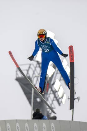OLYMPICS - Winter Olympic Games, Olympische Spiele, Olympia, OS Milano Cortina 2026 VAL DI FIEMME,ITALY,06.FEB.26 - OLYMPICS, Ski jumping, Skispringen, Ski, nordisch - Winter Olympic Games Milano Cortina 2026, preview, normal hill, training, women. Image shows Maja Kovacic (SLO).  GEPAxpictures xOliverxLerch