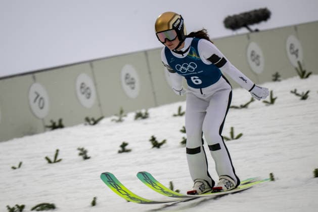 OLYMPICS - Winter Olympic Games, Olympische Spiele, Olympia, OS Milano Cortina 2026 VAL DI FIEMME,ITALY,06.FEB.26 - OLYMPICS, Ski jumping, Skispringen, Ski, nordisch - Winter Olympic Games Milano Cortina 2026, preview, normal hill, training, women. Image shows Lisa Hirner (AUT).  GEPAxpictures xOliverxLerch