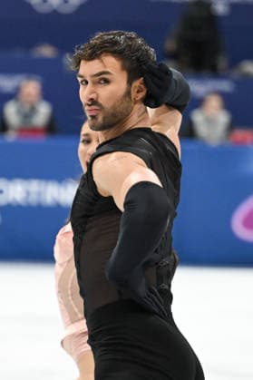 FOURNIER BEAUDRY Laurence CIZERON Guillaume (FRA) during Figure skating, Eiskunstlauf - TEAM competition Dance - Rhythmic Dance, Olympic Winter games, Winterspiele,Spiele, Summer games Milano-Cortina 2026 in Milano, Italy, February 06 2026  Copyright: xFilippoxTomasi IPAxSportx xipa-agency.netx xx IPA_71026377 IPA_Agency_IPA71026377