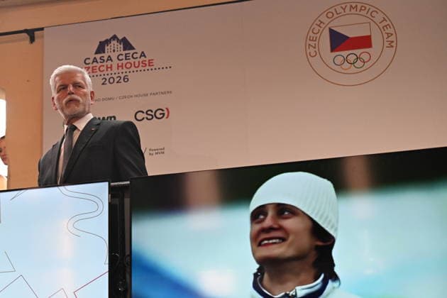 Czech President Petr Pavel officially opens Czech House at Olympic Games, Olympische Spiele, Olympia, OS in Milan, Italy, on February 6, 2026. (CTKxPhoto MichalxKamaryt) CTKPhotoP2026020604585  CTKPhotoP2026020604585