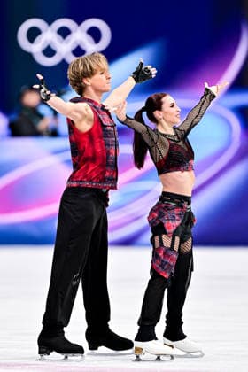 Diana DAVIS & Gleb SMOLIKN (GEO), during Team Event - Ice Dance Rhythm Dance, at the Olympic Winter games, Winterspiele,Spiele, Summer games Milano Cortina 2026, at Milano Ice Skating Arena, on February 6, 2026 in Milan, Italy. Noxthirdxpartyxsales  aflo_318672655