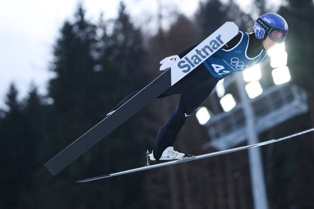 Sara Takanashi (JPN), FEBRUARY 6, 2026 - Ski jumping, Skispringen, Ski, nordisch : Women s Individual Normal Hill Official Training during the Milano Cortina 2026 Olympic Winter games, Winterspiele,Spiele, Summer games at Predazzo Ski Jumping Stadium in Predazzo, Italy. Noxthirdxpartyxsales  aflo_318674335