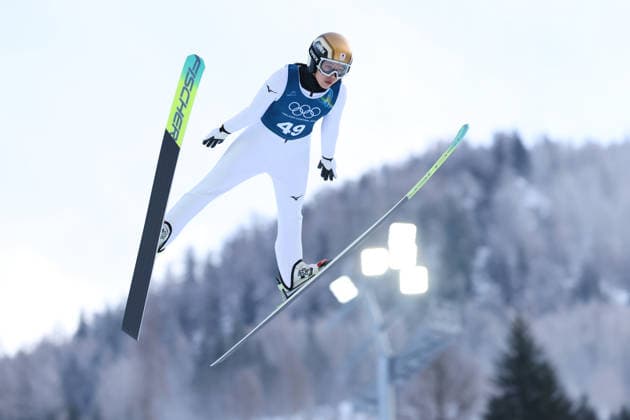 Nozomi Maruyama (JPN), FEBRUARY 6, 2026 - Ski jumping, Skispringen, Ski, nordisch : Women s Individual Normal Hill Official Training during the Milano Cortina 2026 Olympic Winter games, Winterspiele,Spiele, Summer games at Predazzo Ski Jumping Stadium in Predazzo, Italy. Noxthirdxpartyxsales  aflo_318674345