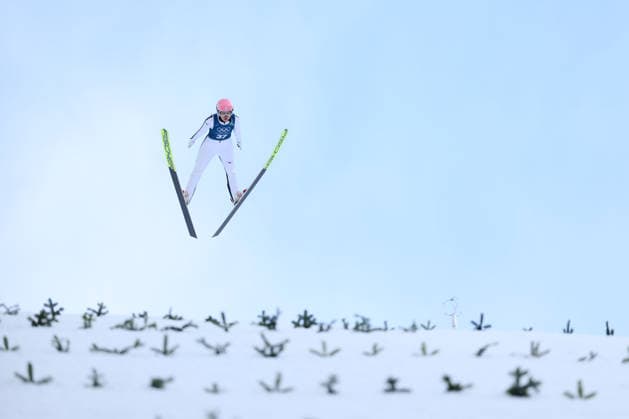 Yuka Seto (JPN), FEBRUARY 6, 2026 - Ski jumping, Skispringen, Ski, nordisch : Women s Individual Normal Hill Official Training during the Milano Cortina 2026 Olympic Winter games, Winterspiele,Spiele, Summer games at Predazzo Ski Jumping Stadium in Predazzo, Italy. Noxthirdxpartyxsales  aflo_318674383