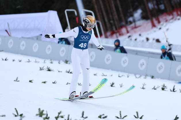 Nozomi Maruyama (JPN), FEBRUARY 6, 2026 - Ski jumping, Skispringen, Ski, nordisch : Women s Individual Normal Hill Official Training during the Milano Cortina 2026 Olympic Winter games, Winterspiele,Spiele, Summer games at Predazzo Ski Jumping Stadium in Predazzo, Italy. Noxthirdxpartyxsales  aflo_318674457
