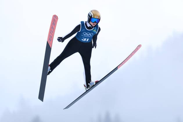 Jenny RAUTIONAHO (FIN), FEBRUARY 6, 2026 - Ski jumping, Skispringen, Ski, nordisch : Women s Individual Normal Hill Official Training during the Milano Cortina 2026 Olympic Winter games, Winterspiele,Spiele, Summer games at Predazzo Ski Jumping Stadium in Predazzo, Italy. Noxthirdxpartyxsales  aflo_318675346