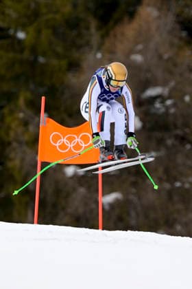 OLYMPICS - Winter Olympic Games, Olympische Spiele, Olympia, OS Milano Cortina 2026 CORTINA D AMPEZZO,ITALY,06.FEB.26 - OLYMPICS, ALPINE SKIING - Winter Olympic Games Milano Cortina 2026, preview, downhill training, women. Image shows Kira Weidle-Winkelmann (GER).  GEPAxpictures xAlexanderxSolc