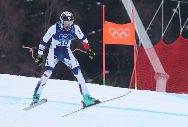 GIOCHI OLIMPICI - Olimpiadi Invernali Milano-Cortina 2026 - Men s Downhill - Training Milano Cortina 2026 - XXV Olympic Winter games, Winterspiele,Spiele, Summer games Bormio- Italy 7 February,2026 Alpine skiing - Training Men s Downhill Image Show: ZABYSTRAN Jan (CZE) Cortina D Ampezzo Italy  Copyright: xIPAxSport ABACAx